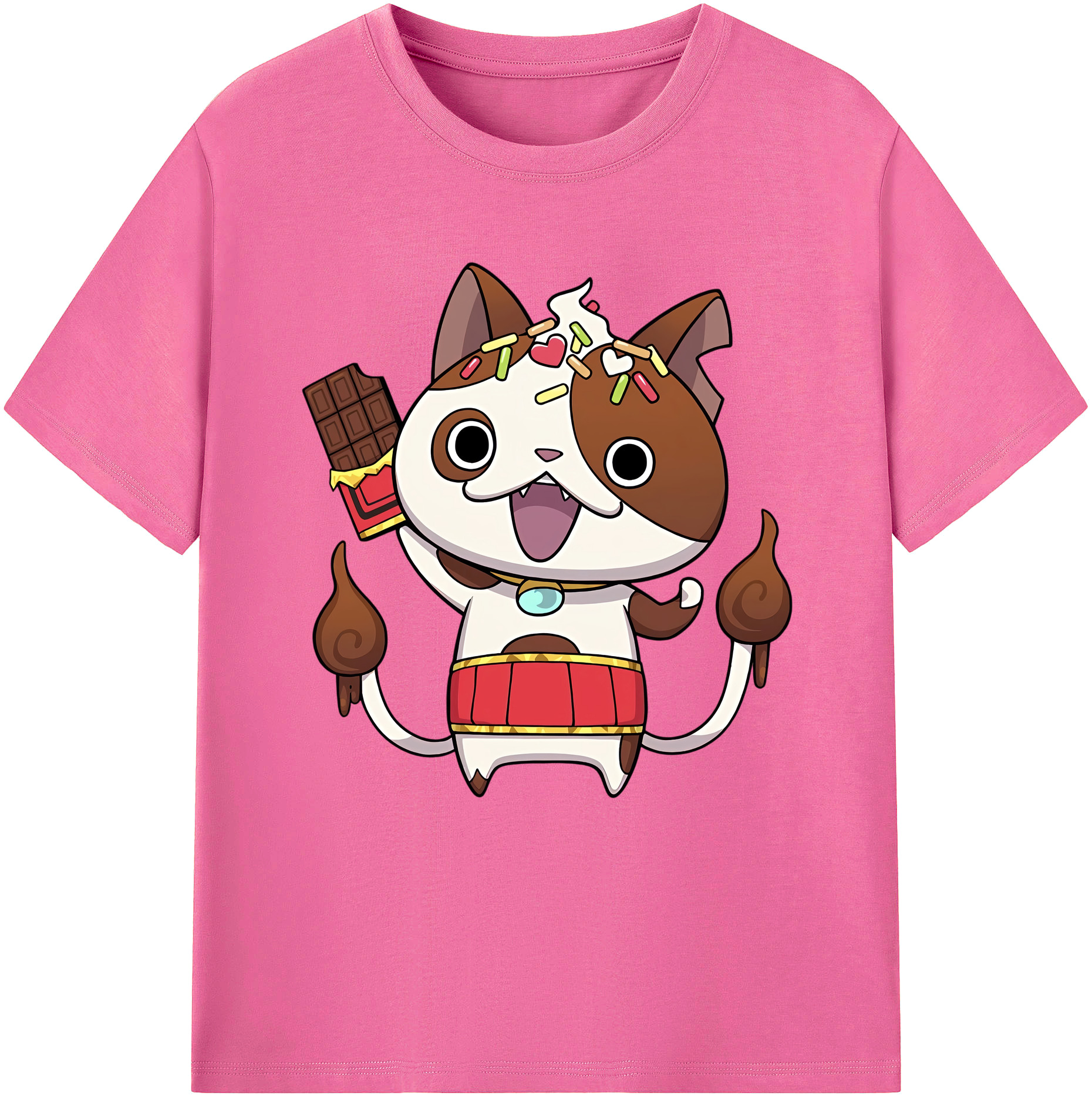（画像用） 妖怪ウォッチ Yo-kai Watch レディースカジュアルプリントTシャツ（綿100％）